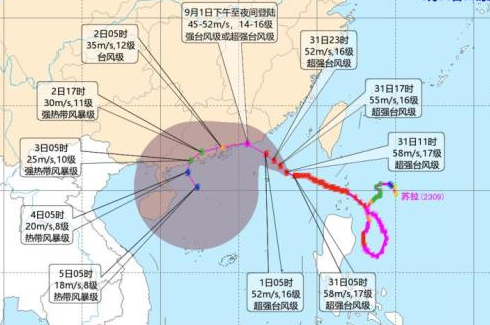 臺(tái)風(fēng)蘇拉來(lái)襲，華南港口碼頭暫停作業(yè)！